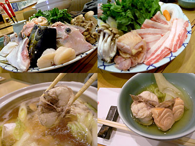 生け簀 寿司割烹 魚村(ぎょそん)：海鮮寄せ鍋