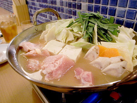 高砂 かい乃：鶏白湯鍋