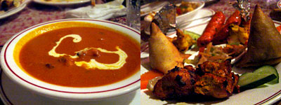 インド料理 SURAJ(スラージ)：タンドリーチキンやカバブ
