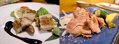 じゅにあ:うなぎ白焼